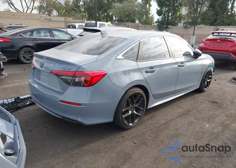 2023 Honda Civic Touring из США, поврежденный, VIN 2HGFE1F98PH307592